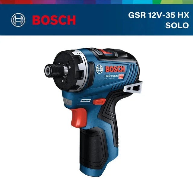 Bosch GSR 12V-35 HX Akku Schraubendreher Multi-Funktion Aufladbar Elektrobohrer Brushless Schraubendreher Heim Rotary Elektrowerkzeug