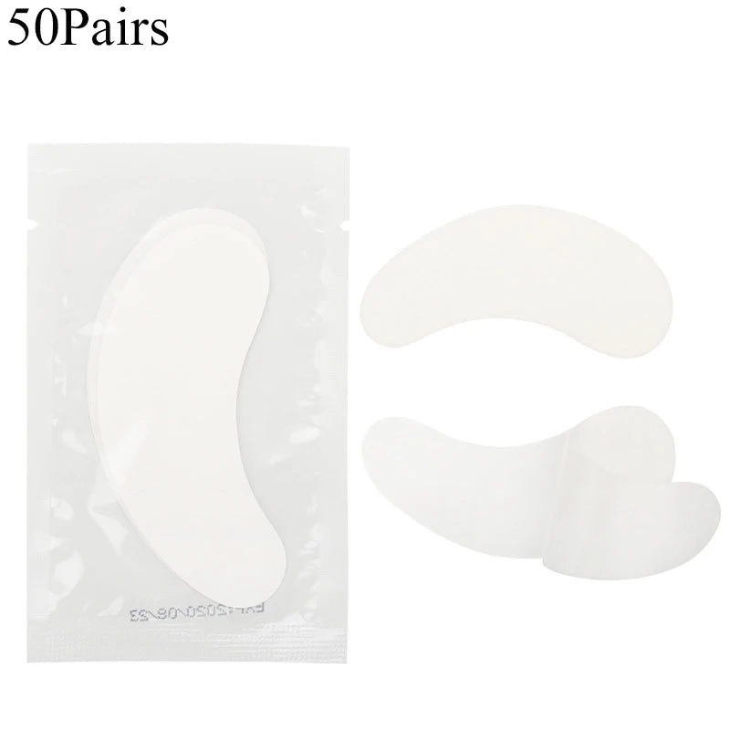 LashPro GelPads Augen Patches - 50 Paare Fusselfrei 7x3cm