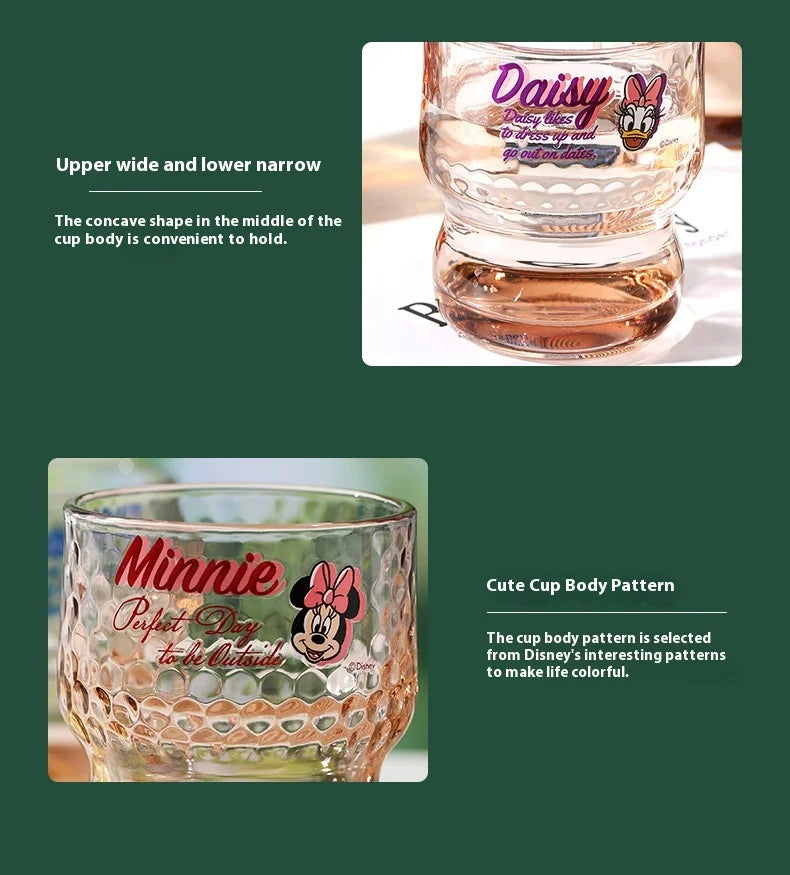 Glas Becher Geschenkbox Getränke Becher Hammer Muster Retro Trink Becher Hohe Beauty Saft Becher Mode Transparent Becher Anime Peripheral