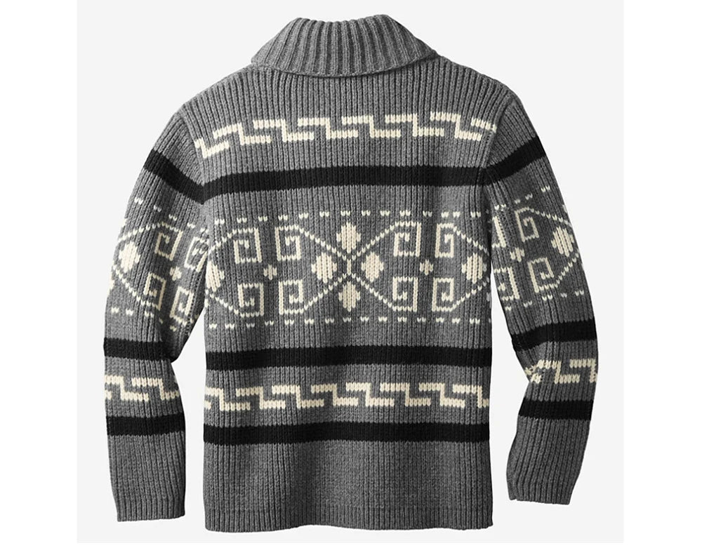 Zhejiang Premium Kaschmir Strickcardigan - Wärmekomfort Kapazität Hoch, Leistung Warm, Größe XL