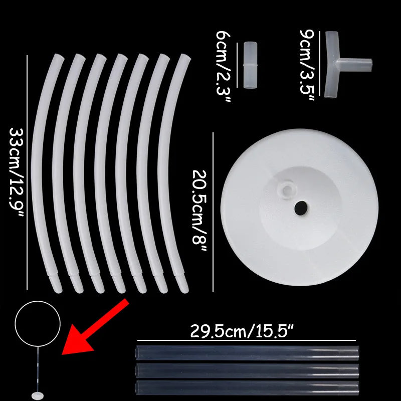 Ballonhalter Mini Metall - Kapazität: 1/2-Set, Größe: S