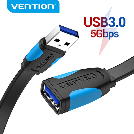 Vention USB zu USB Kabel USB 3.0 2.0 Stecker zu Buchse Verlängerungskabel USB 3.0 Datenkabel für Smart TV PC SSD USB 2.0 Kabel Verlängerung