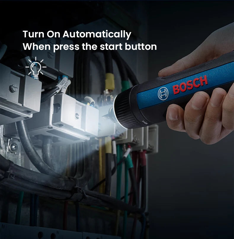 Bosch GO 3 /GO2 Cordless Screwdriver 3.6V Rechargeable Electric Screw Driver Multi-Function Drill Repairing Power Tools Kit GO 2