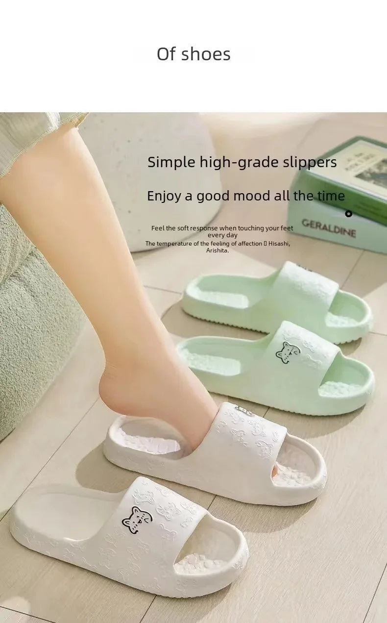 Frauen Sommer EVA Hausschuhe Innen Heim Bad Rutschfest Weich Breit Komfort Paar Hausschuhe Unisex Outdoor Strand Flip Flops Männer Slides