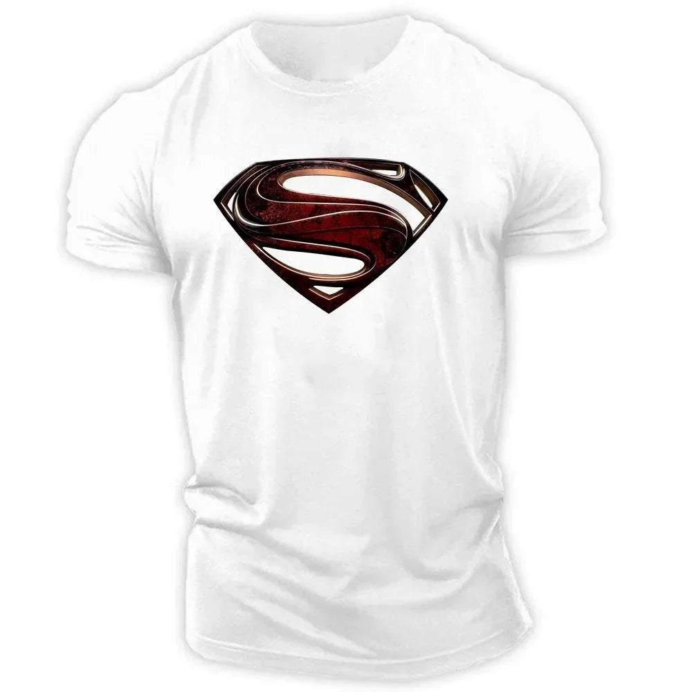 Herren T-Shirt 2025 - Summer Casual Outdoor Sports 2D Cartoon Print Quick Drying Crewneck