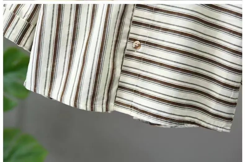 Korean Jungen Set - 3-Teiliges Outfit Ganzjährig Größe 4-6