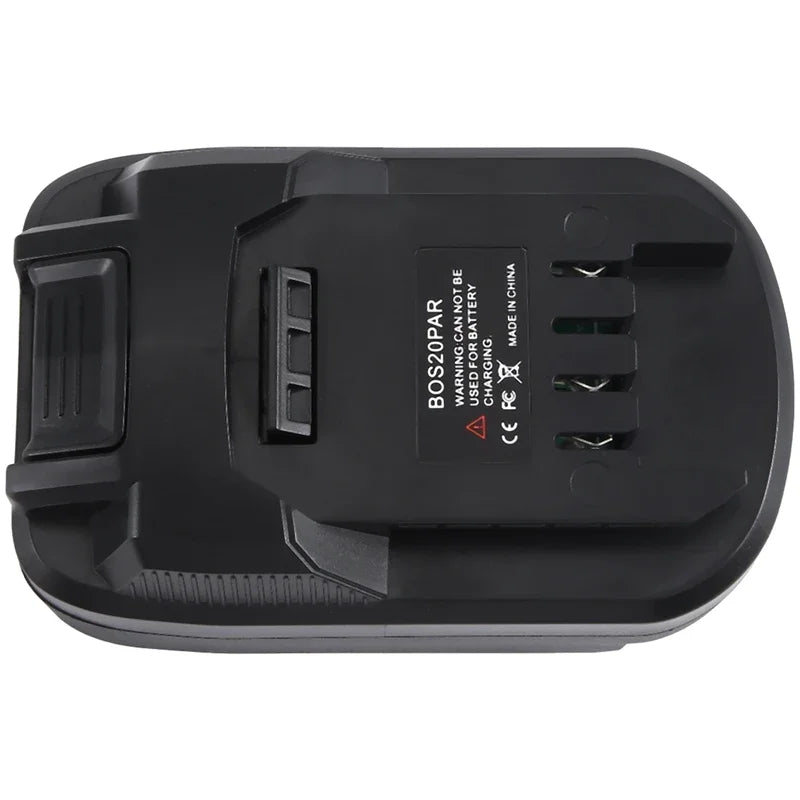 BOS20PAR Battery Converter Adapter For Bosch 18V To Lidl Parkside X20V Li-Ion Battery For Parkside Cordless Drill Tool Parts