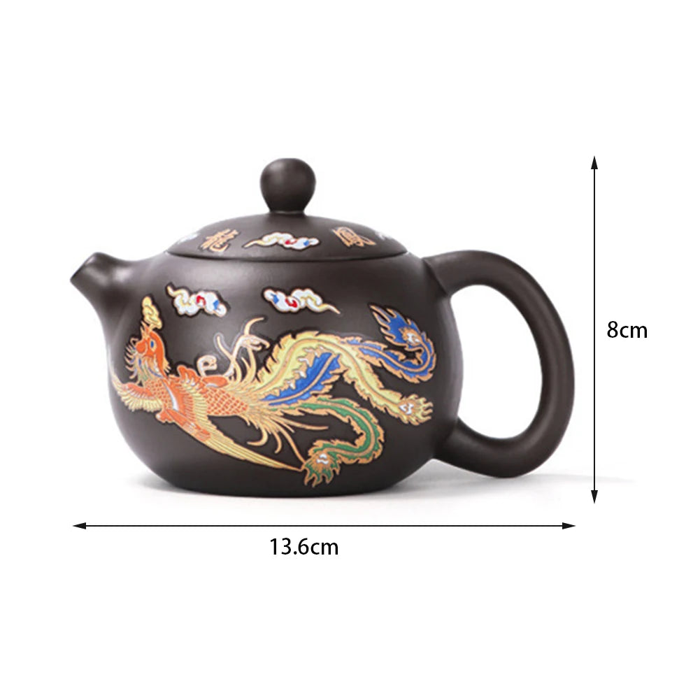 Handmade Farbwechsel Teekanne - 250ml Kungfu Glas Klein