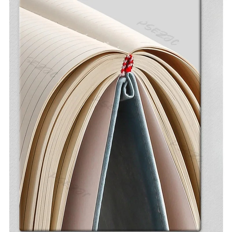 Hign-concerned TH0155 Ultra Dickes Notizbuch - A4 Softleder