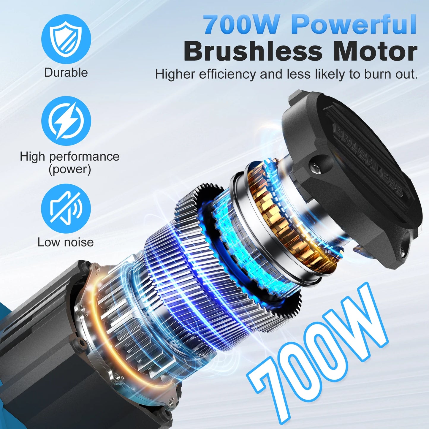 Cordless Electric Chainsaw For Makita 18V Battery Portable Handheld Rechargeable Logging Garden Woodworking Cutting Power Tool