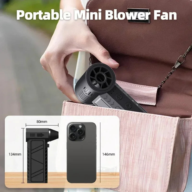 Xiaomi 130000RPM Handheld Brushless Motor 3nd Generation X3 Violent Blower Turbo Jet Fan Wind Speed 52m/s industrial Duct Fan