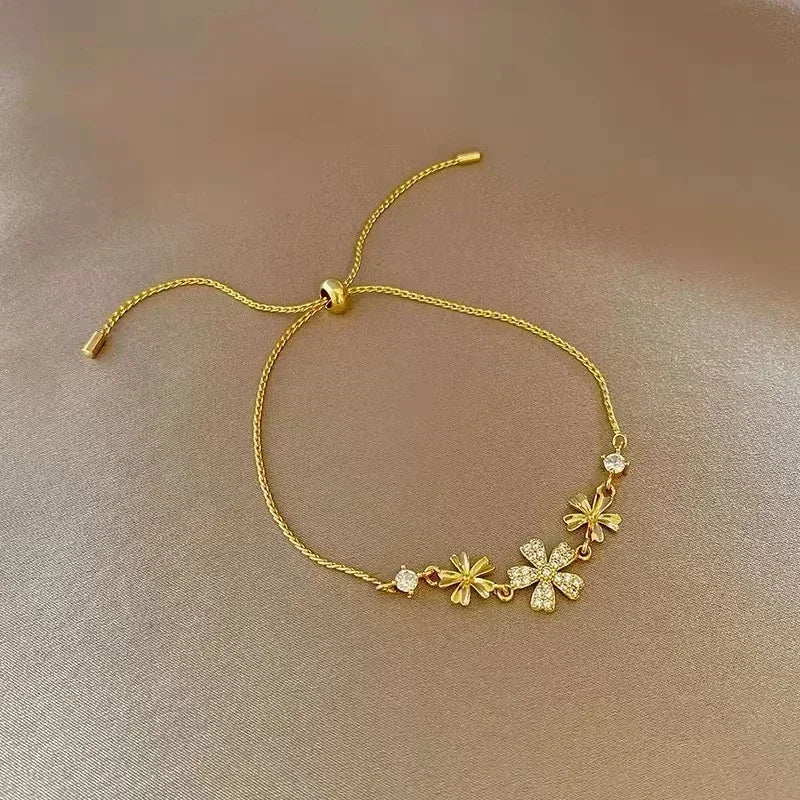 Damen-Armband-Set 2025: 4-teilig Schlangen-Design Grün - Fashion Jewelry Collection