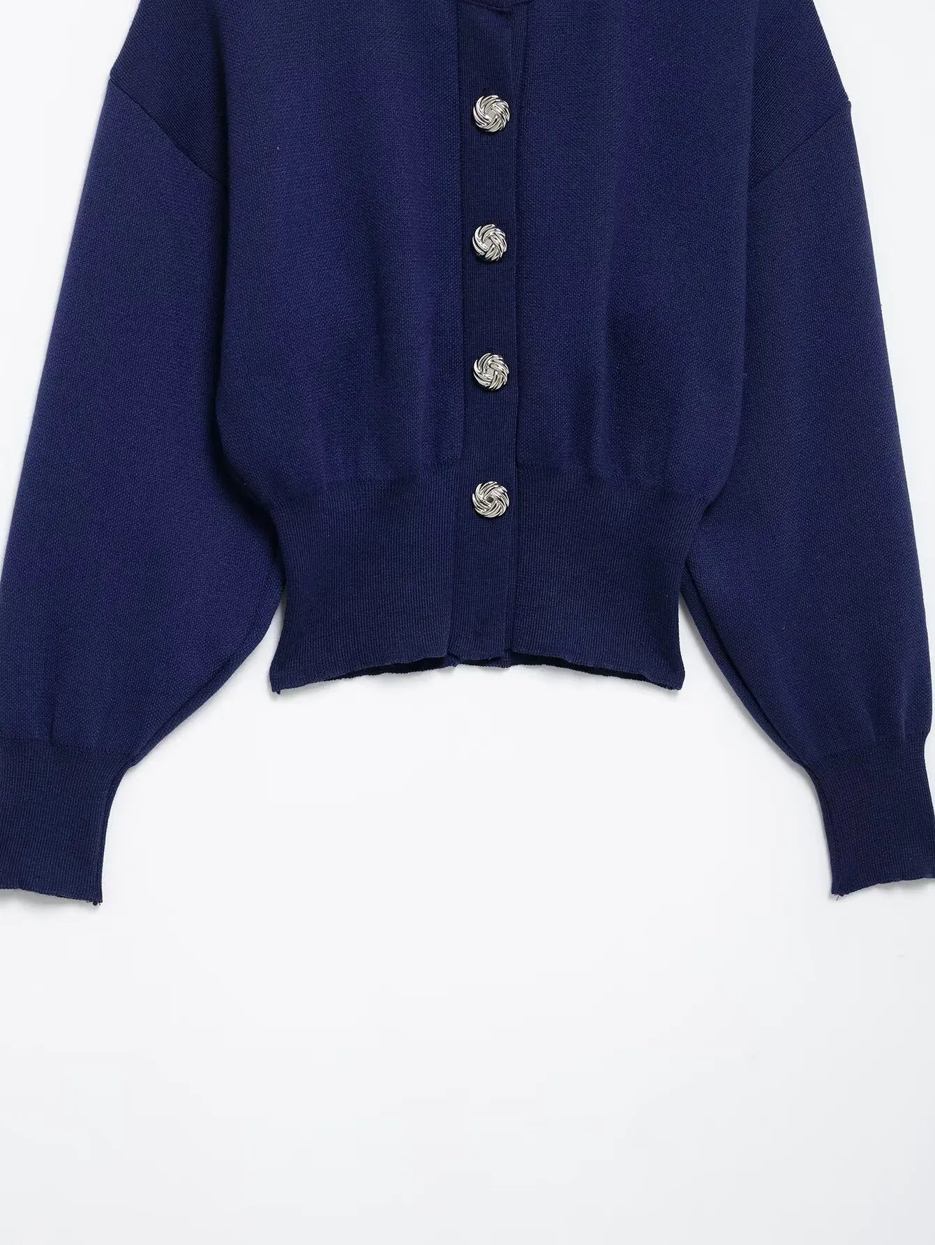 BRIFCN Elegant Strickcardigan - Größe M Gewicht Mittel Länge Regular