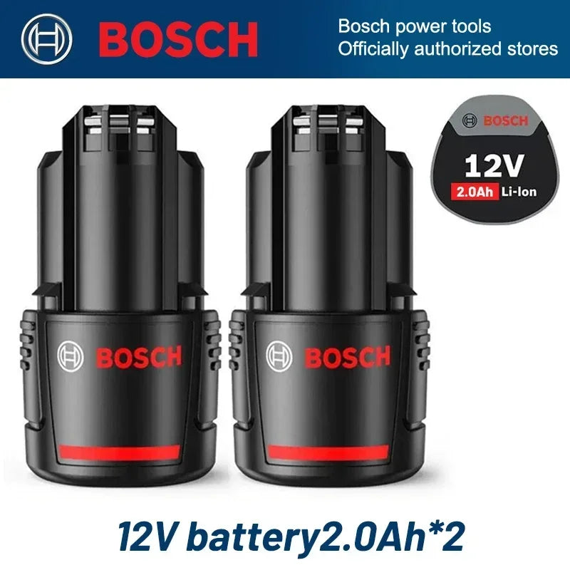 Bosch 12V 2.0Ah BAT411 - Lithium-Ion Rechargeable Battery Charger Collection