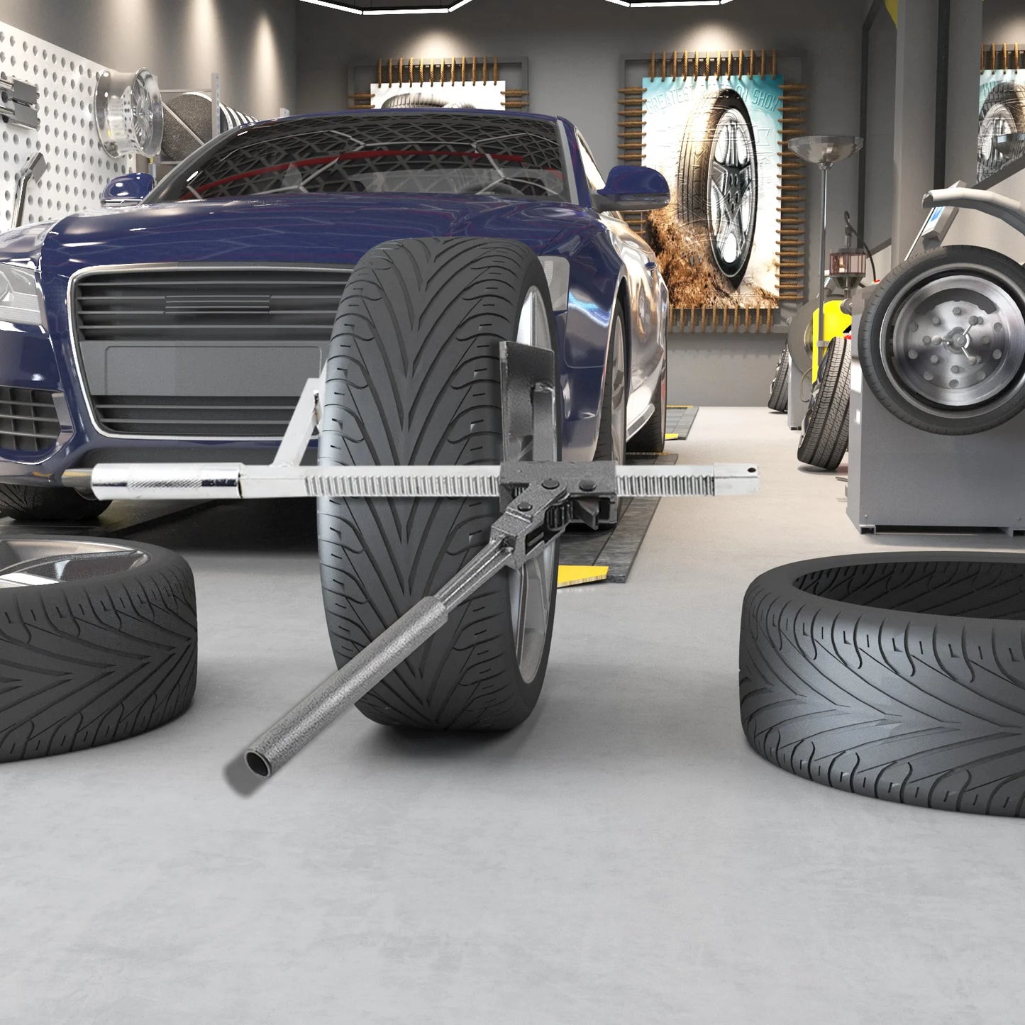 Manueller Reifenwechsler - Reifen Demontage Maschine Montage Werkzeug Auto Zubehör Wulstbrecher