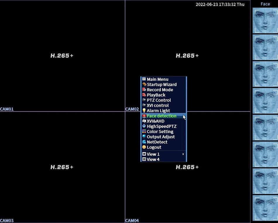 DVR-System 2025: Smar 5 in 1 CCTV Mini DVR TVI CVI AHD CVBS - IP Camera Digital Video Recorder 4CH 8CH 5MP NVR Security Onvif Collection