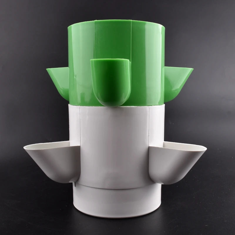 Vertical Hydroponic Tower  Greenhouse Garden Indoor Soilless Culture Growing System Vertical Tower Veg Planter Grow Pot Kit