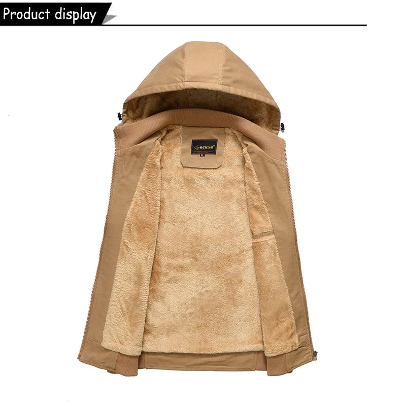 NordicX Hood Weste Fleece Kapuze - Winddicht, L, Polyester