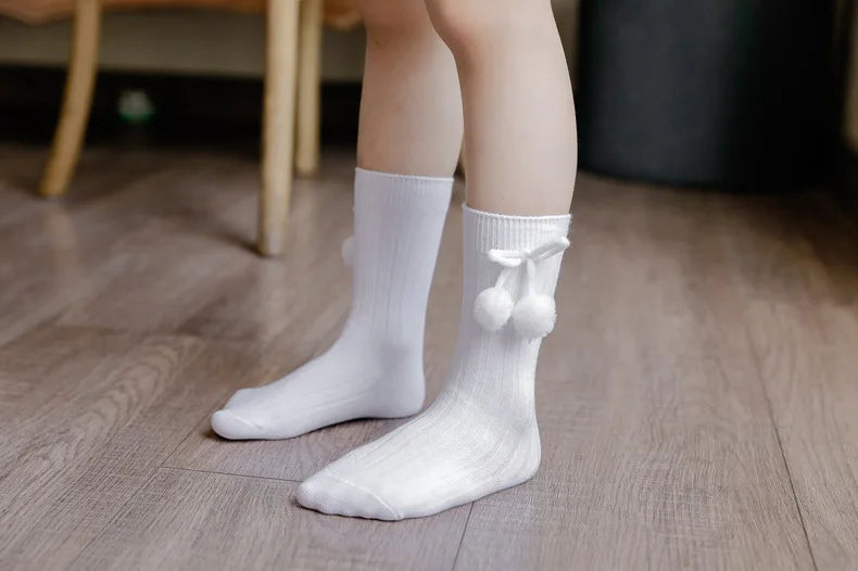 Kawaii Prinzessin Kniehoch Socken - Größe 0-4J Baumwolle