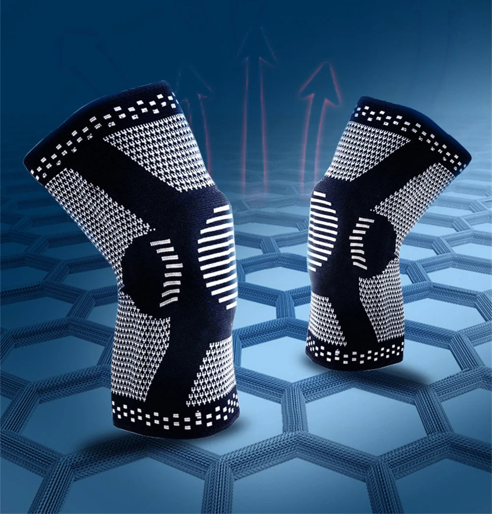 PatellaPro Knie Patella Protektor Silikon - Kompression Gr M