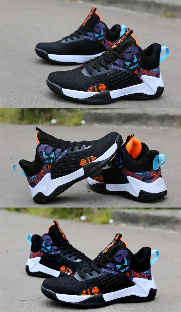 Sneakers Men Casual Shoes Sport  Man Autumn NewDurable Shock Absorbing Elastic Shoes Fashion Sport Running Shoes Basketball Shoe