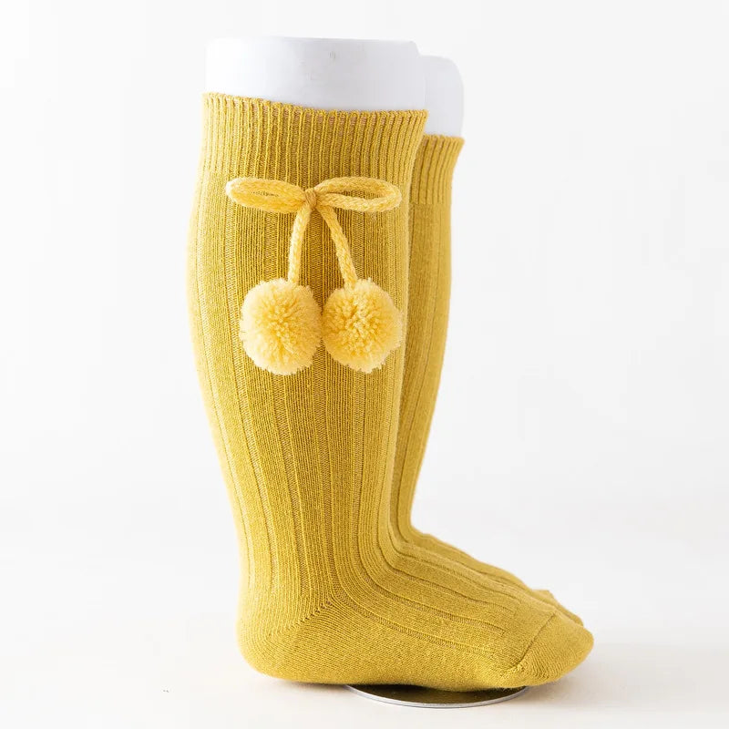 Kawaii Prinzessin Kniehoch Socken - Größe 0-4J Baumwolle