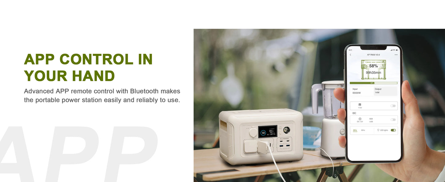 Powerstation 2025: ALLPOWERS R600 299Wh 600W LiFePO4 Portable Collection