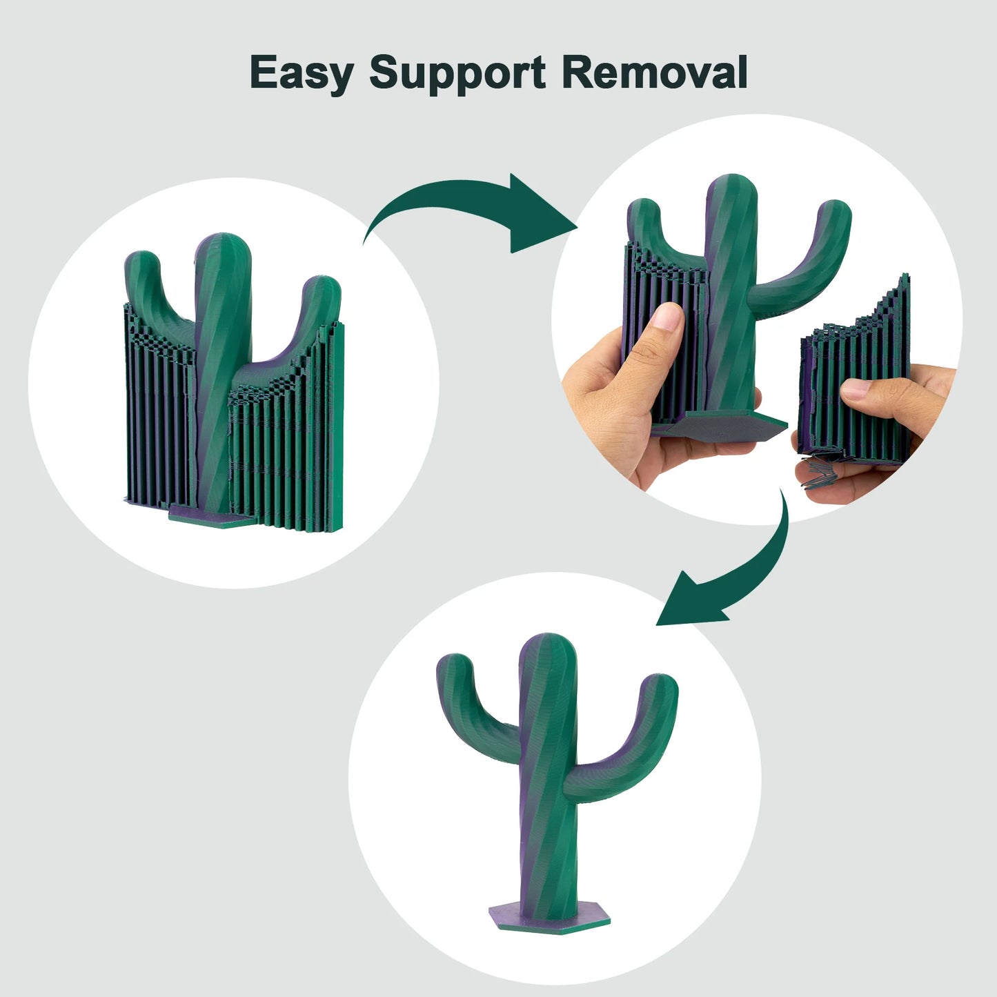 ERYONE Matte Dual Color PLA - 1,75 mm 1 kg Toleranz 0,03 mm