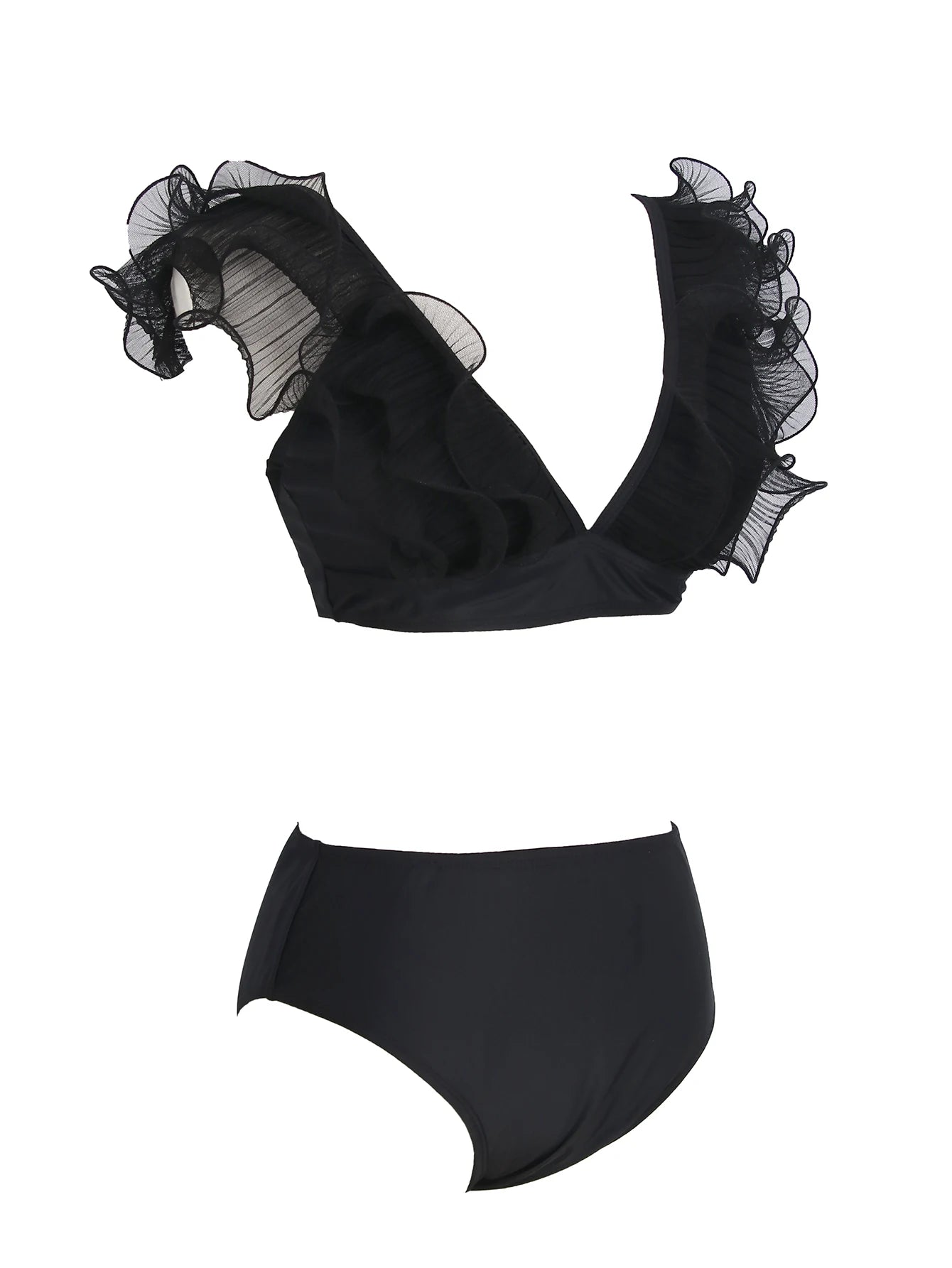 High Waist Schwimmbekleidung Frauen Schwimmanzug 2025 - Ashgaily Elegant Beach Fashion