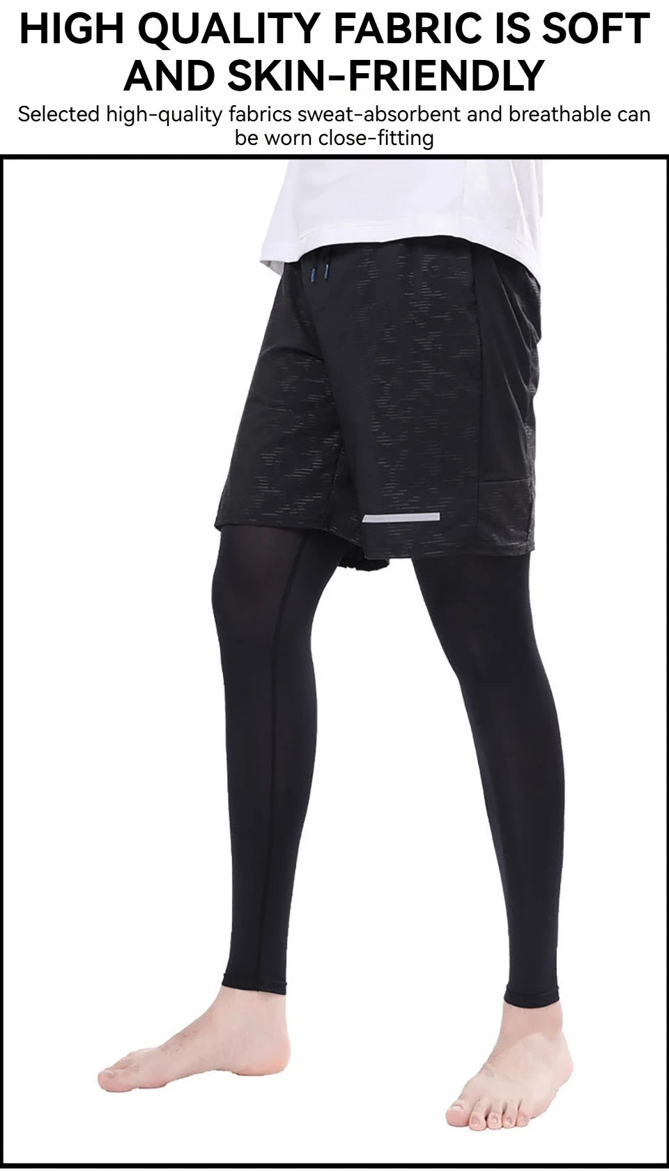 Manșoane pentru picioare 2025: GTUBIKE Ice-Silk Protecție UV - Colecția de compresie pentru ciclism