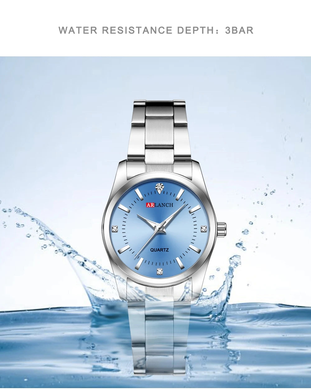 Damen-Uhr 2025: VA VA VOOM Luxury Women's Watch 29mm Fashionable Stainless Steel - Rhinestone Pink Minimalist Girl Clock Outdoor Travel Women Wrist Watches Collection