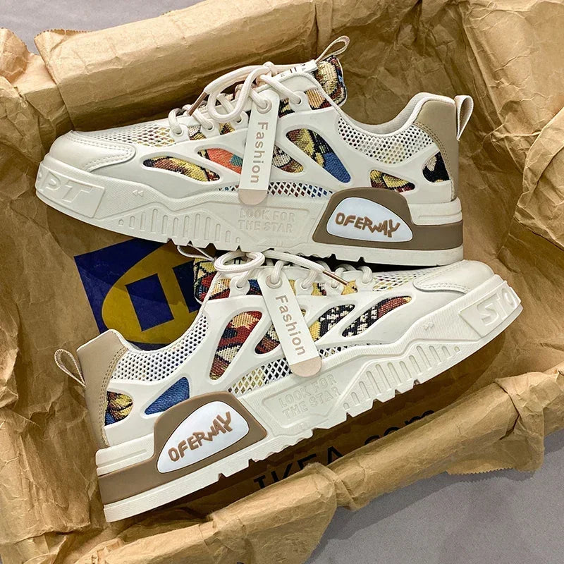 Zapatillas Hombre 2024 - Adidași de lux pentru skateboard, Tenis Masculino Respirable și Cómodo (Casual/Running)