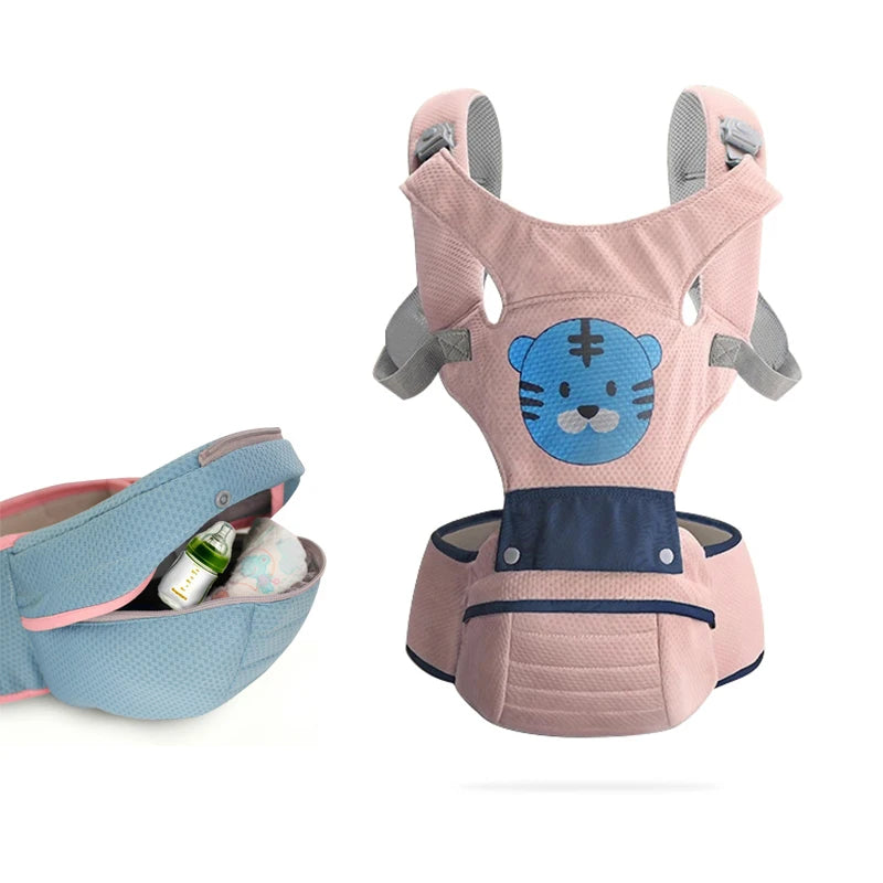 Babytrage 2025: Baby Hipseat Kangaroo Rucksack Mochila Breathable Ergonomic - Baby Carrier Hip Seat Baby Sling Wrap Collection