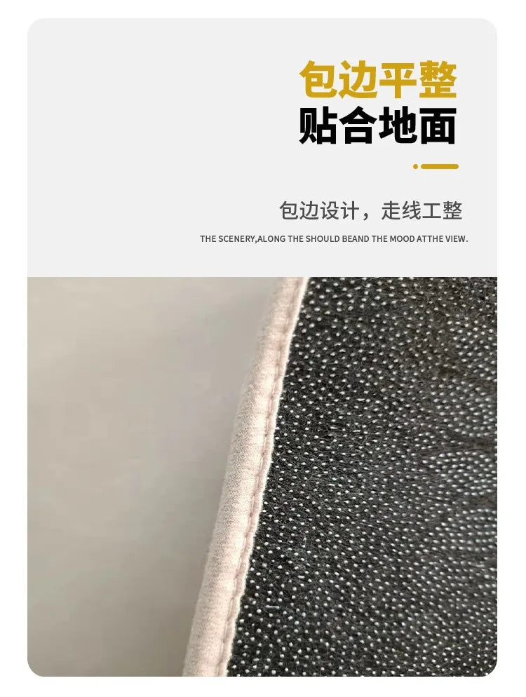 Anti-Slip Bedroom Bedside Mat Lovely Cat Carpet Soft Home Floor Mats Cute Cartoon Long Rug Decor Doormat