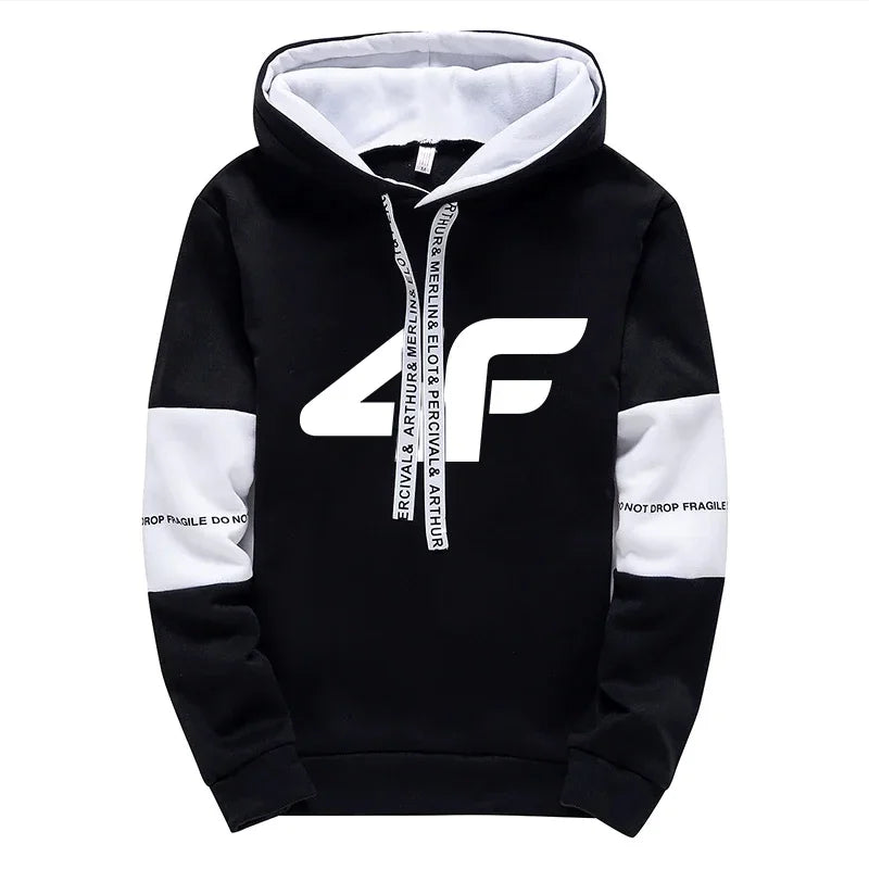VIPOL Kapuzen-Trainingsanzug Komfort - Polyester M L
