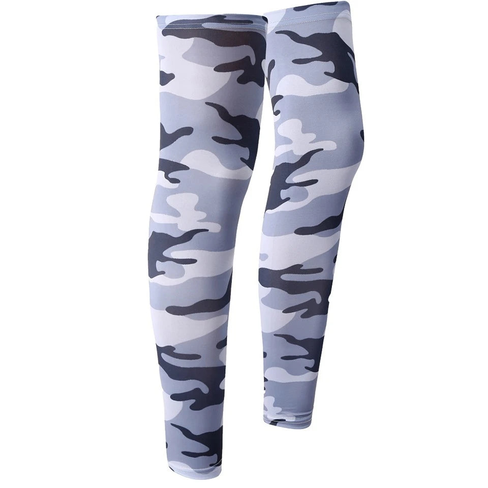 Manșoane pentru picioare 2025: GTUBIKE Ice-Silk Protecție UV - Colecția de compresie pentru ciclism