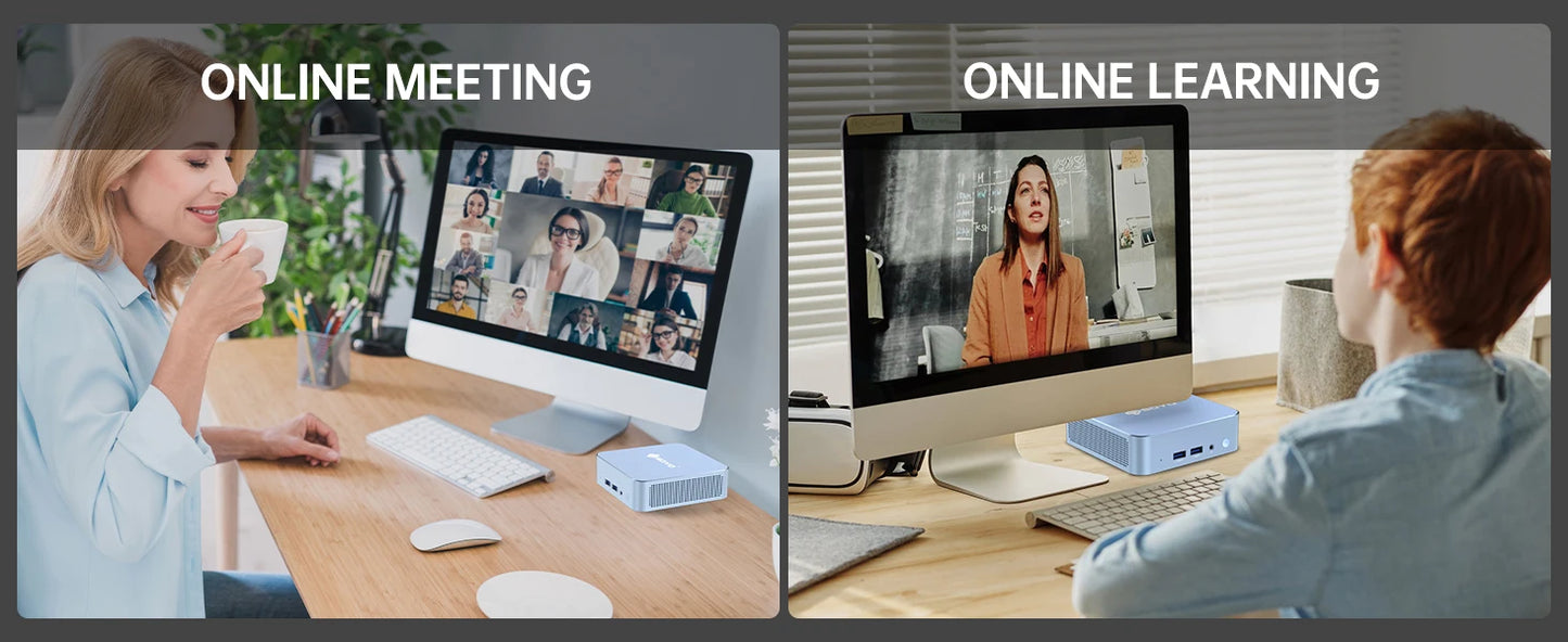 SOYO M4 Air N95 Mini PC - 256GB SSD, 3,4 GHz, kompakt