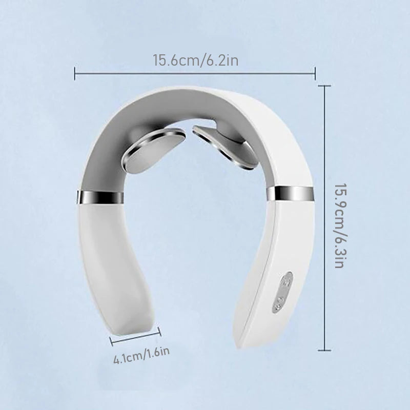 Cervical Massager Protable Mini Neck Shoulder Massager Deep Massage Neck Warm Pressing Neck Pressing Care - Golden Bridge Store