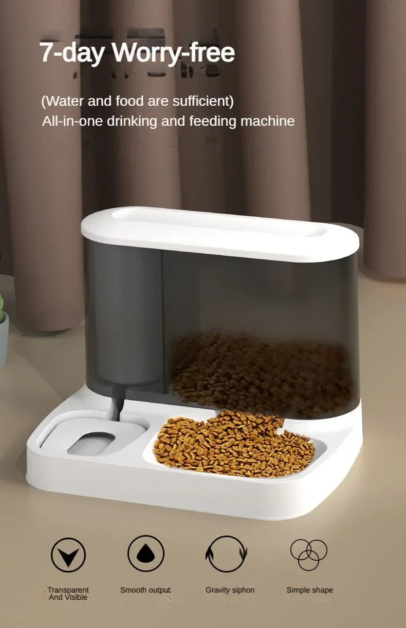 Choice 2in1 Futterspender Automatisch - 3.5L Kunststoff