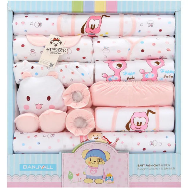 Guangdong Babyset 100 Prozent Baumwolle - 18 Teile 0-12M