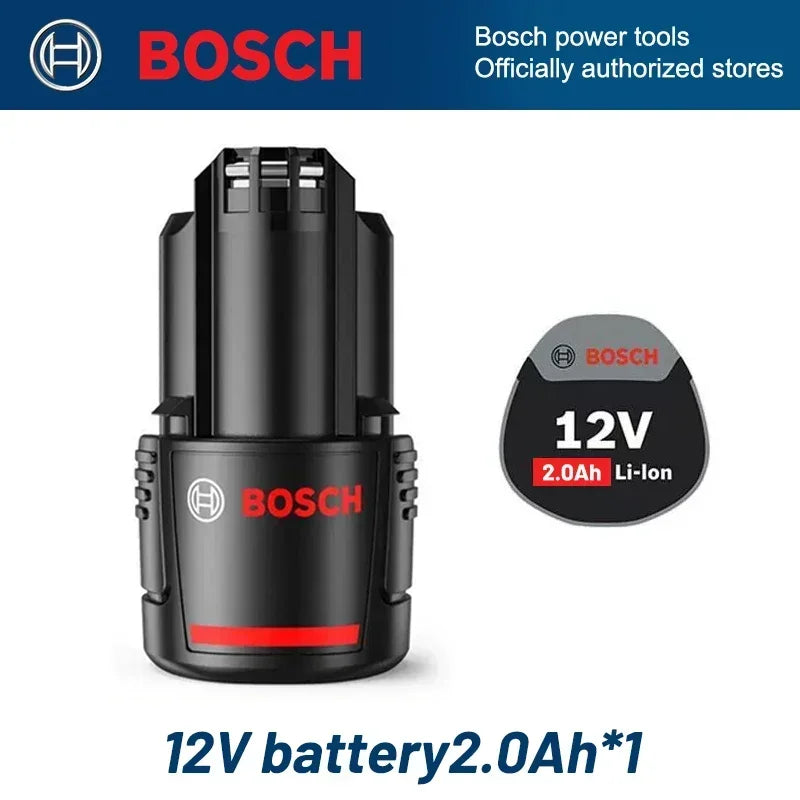 Bosch 12V 2.0Ah BAT411 - Lithium-Ion Rechargeable Battery Charger Collection