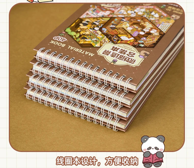 Kawaii 20in1 3D Cartoon Aufkleber - DIY, 190x135mm