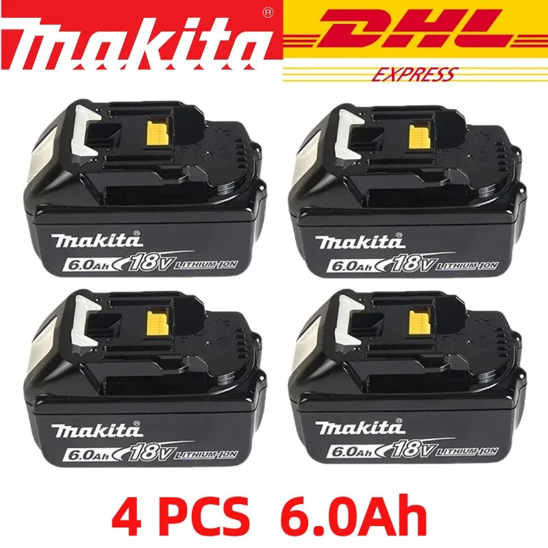 Makita 18V 5.0Ah Rechargeable Battery Suitable for Makita BL1840 BL1830 BL1830B BL1850 BL1850B Original Power Tool Battery