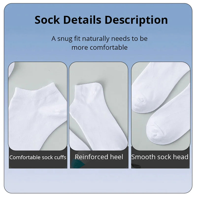 ZhejiangChoice Unisex Socken Atmungsaktiv - 5 Paar Elastan