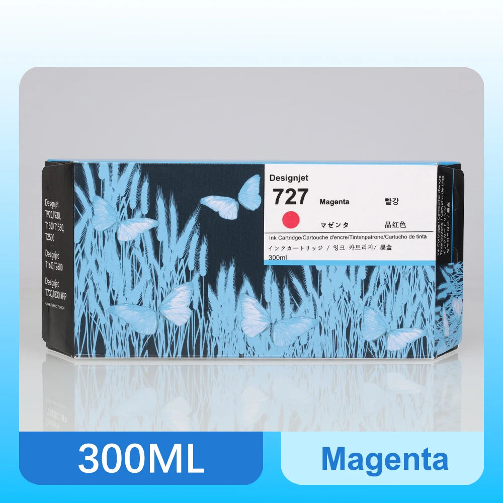 DSCINKS 727 Kompatible Patrone - 300ml Einmalchip HP