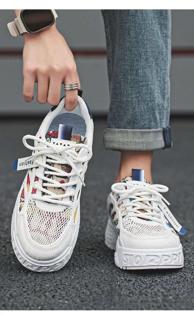 Zapatillas Hombre 2024 - Adidași de lux pentru skateboard, Tenis Masculino Respirable și Cómodo (Casual/Running)