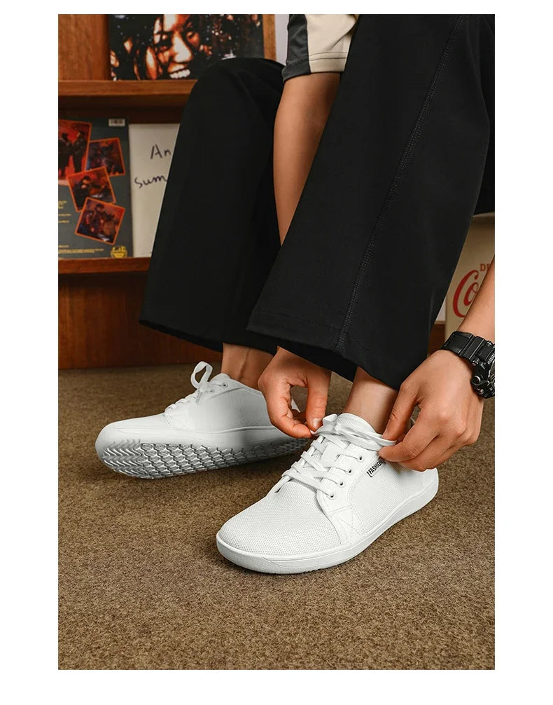 Sneakers For Men New Wide Barefoot Sneaker 2025 Fashion Flats Soft Zero Drop Sole Wider Toe LightWeight Fashion Shoes Plus Size