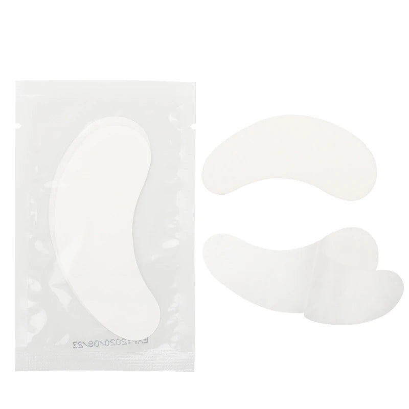 50/200/500 Wimpern Patches Für Aufbau Gepfropft Wimpern Pads Russisch Verpackung Unter Augen Papier Aufkleber Für Wimpernverlängerung