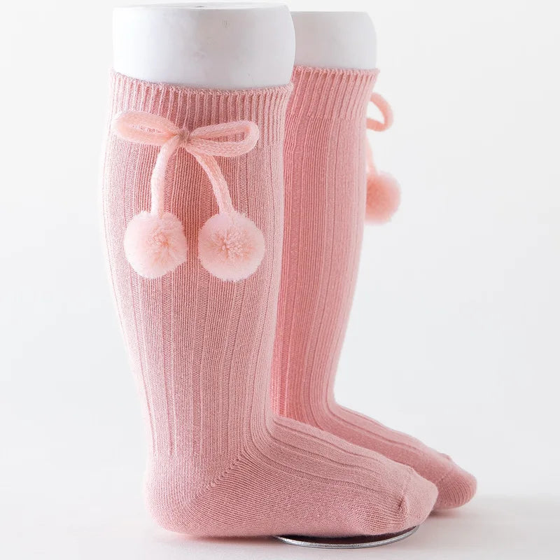 Kawaii Prinzessin Kniehoch Socken - Größe 0-4J Baumwolle