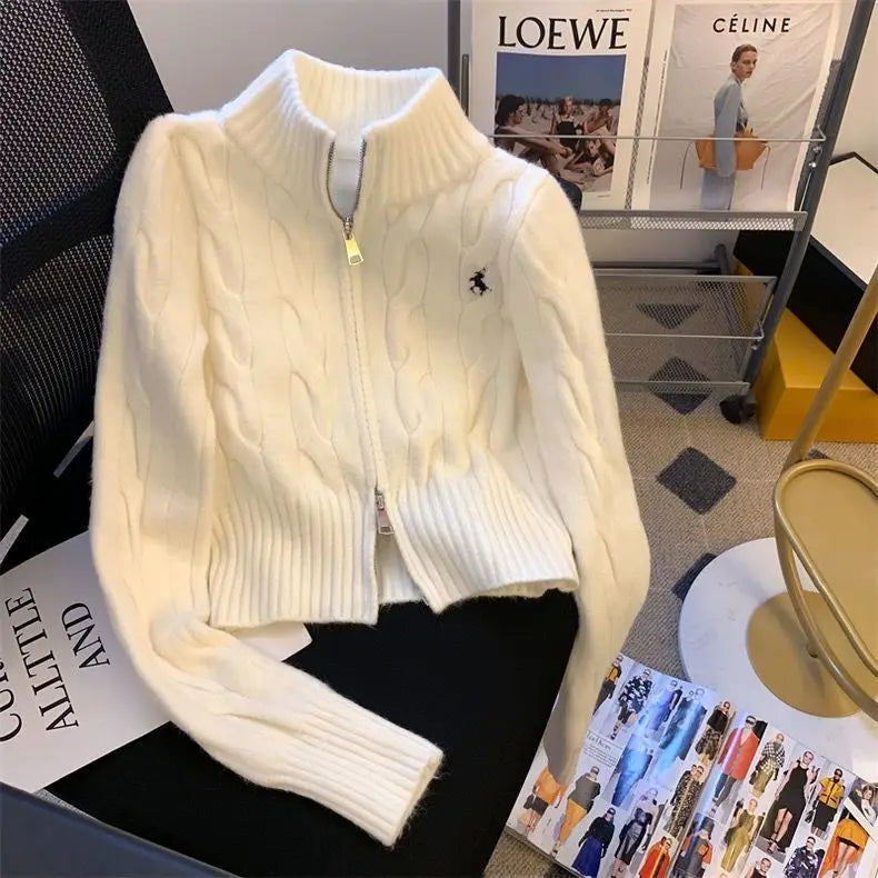 Cardigan coreean elegant SITMCFCN - Mărimea S, Material Poliester